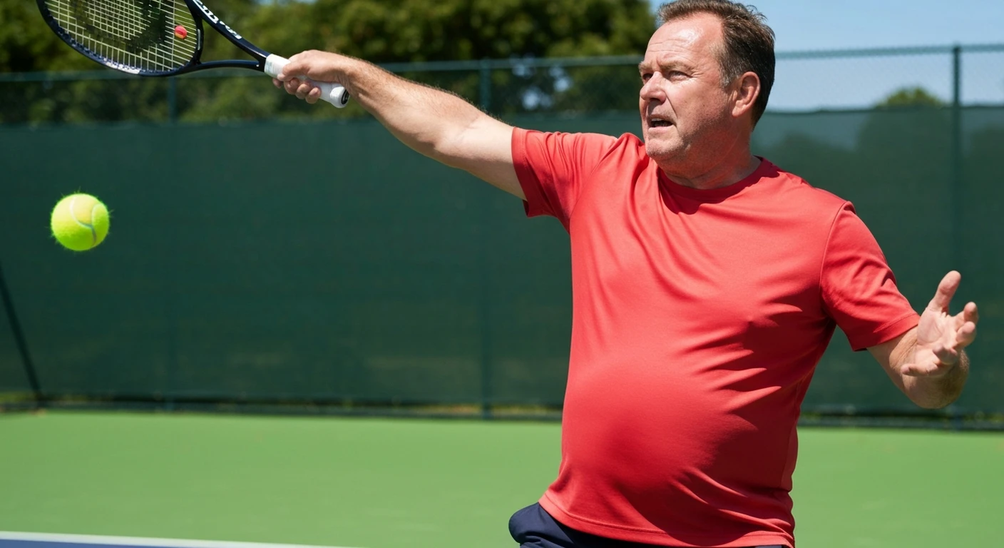 Tennis et sante : bienfaits physiques apres 40 ans